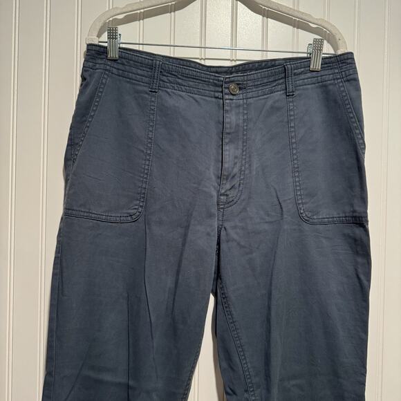Prana Sancho Slim Pants Gray Blue Size 12 - Picture 3 of 6